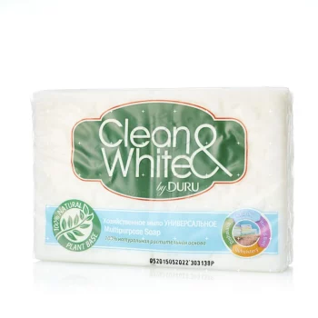 Туалетное мыло Duru Clean & White хозяйственное 125г 2шт