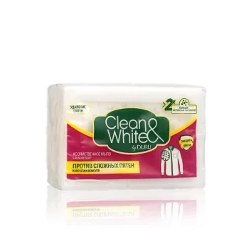 Хозяйственное мыло Duru Clean & White против пятен 125г