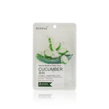 Тканевая маска EUNYUL для лица " Cucumber " , с экстрактом огурца